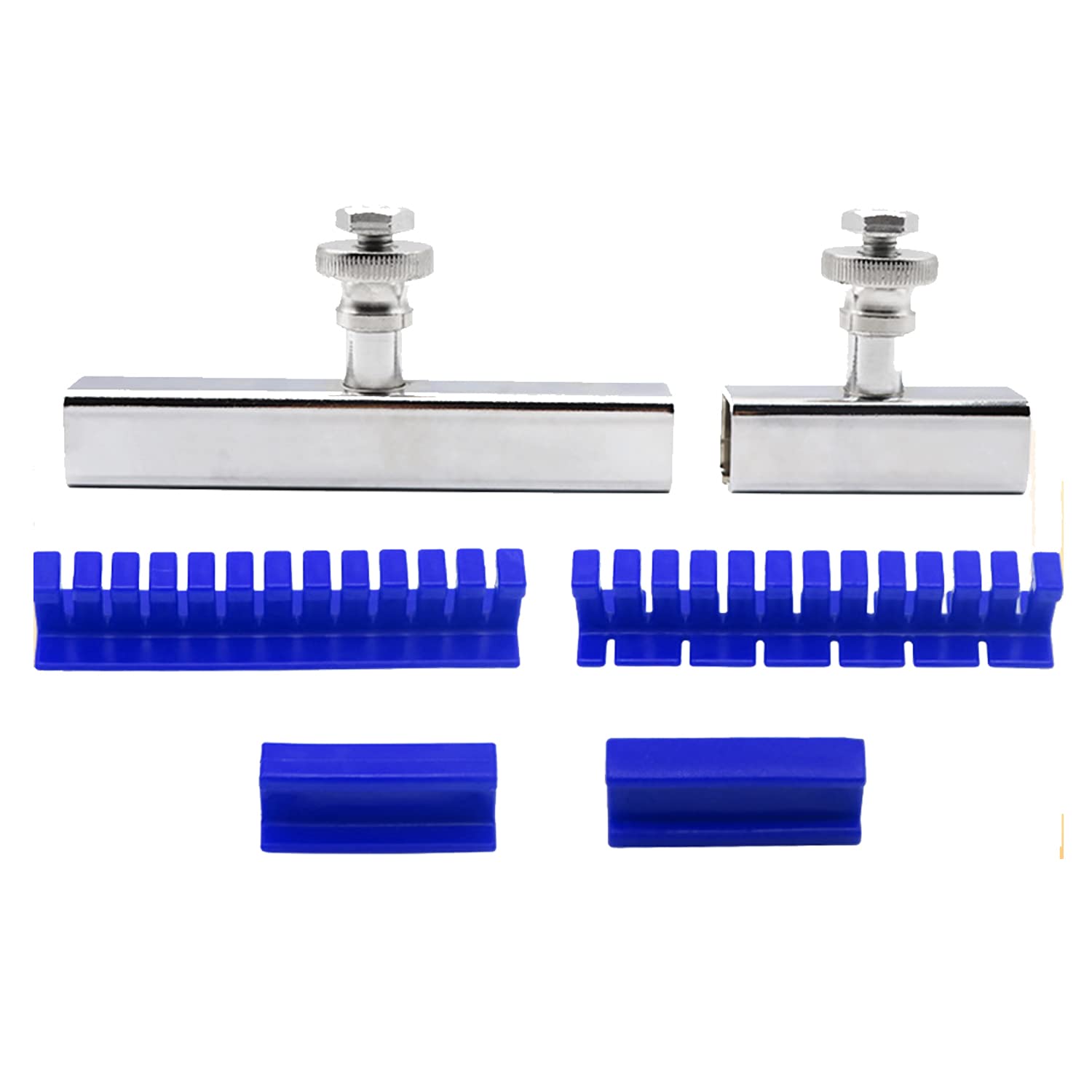 

Набор для ремонта вмятин на автомобиле NABESHI, шпатлевка, инструмент для ремонта вмятин на бампере из листового металла (Синий 1 комплект)