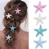5 Pcs Starfish Hair Clip Beach Sea Star Hair Pins Mermaid Hair Clips Accessories for Women and Girls