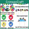 Vibrant Thomas Kids Birthday Party Supplies Decor Balloon Banner Cupcake Topper