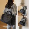[MORGEN SKY] Boston Bag, Travel Bag, Duffel Bag, Sports Bag, Unisex, Water-Repellent, Plain, 3-Way, Wet/Dry Separation, Synthetic Leather, Large Capac