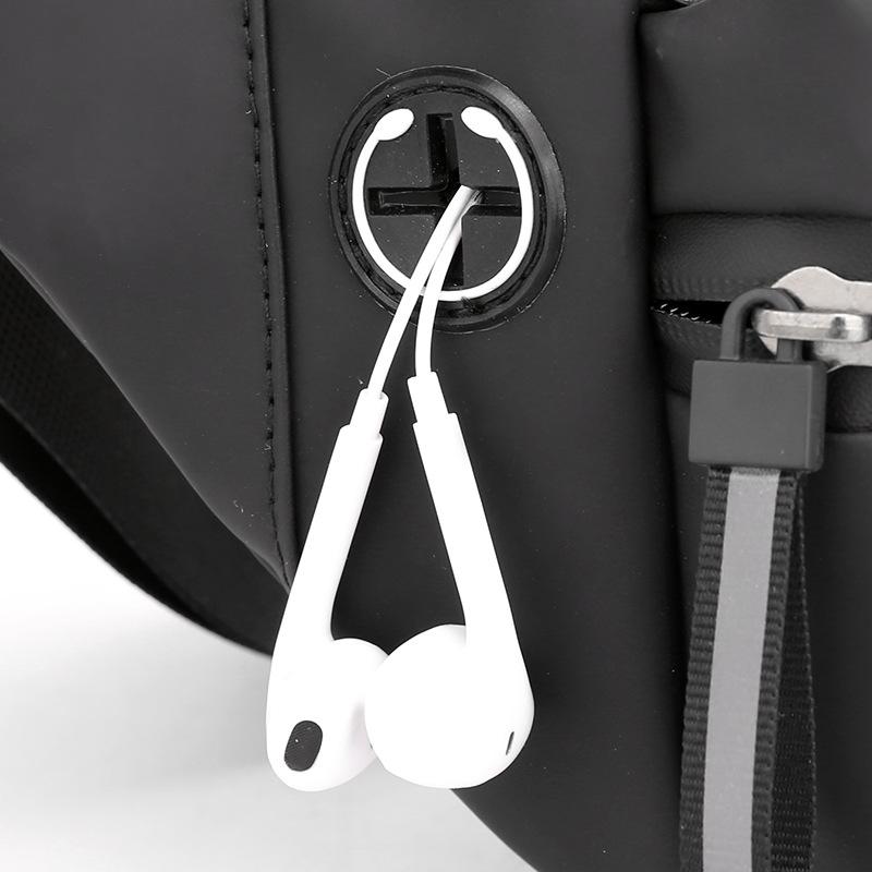 Men Waterproof Belt Bag Fashi Chest Pack Male Waterproof Waist Bag Outdoor Sports Fanny Pack Men's Travel Shoulder Bags