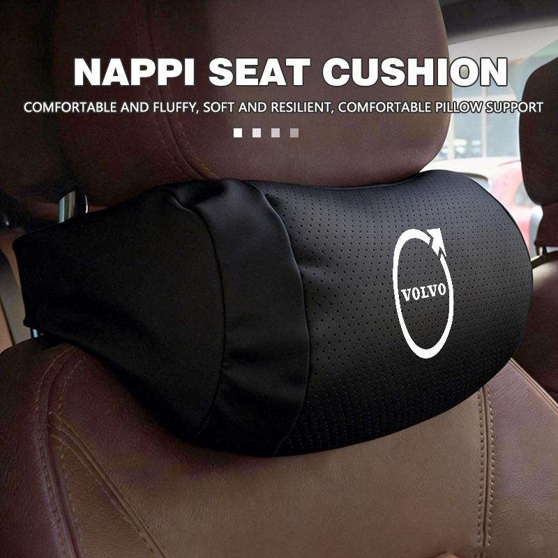 AABBD1 Universal Car Seat Headrest Comfortable Head Pillow Cushion For Volvo XC90 XC60 C30 S60 C70 XC40 V40 XC70 V70 V60 S80 S90