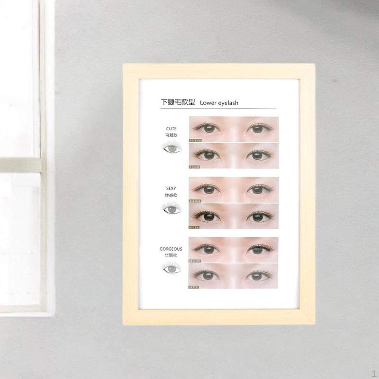 Chic Eyelash Studio Art Print for Glamour Boost lower eyelashes