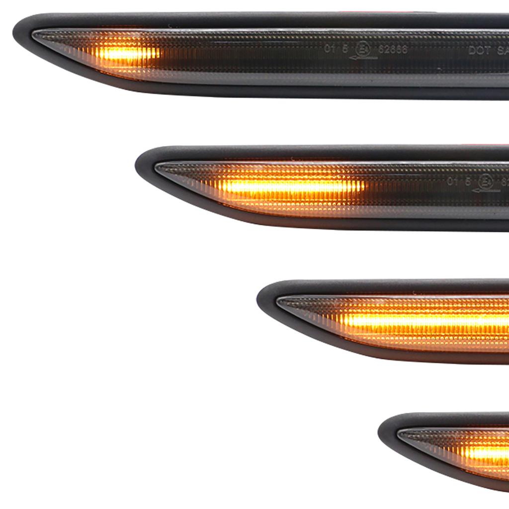 Ford Mondeo IV 07-15 LED side indicator SMOKED DYNAMIC 2 pcs. SET