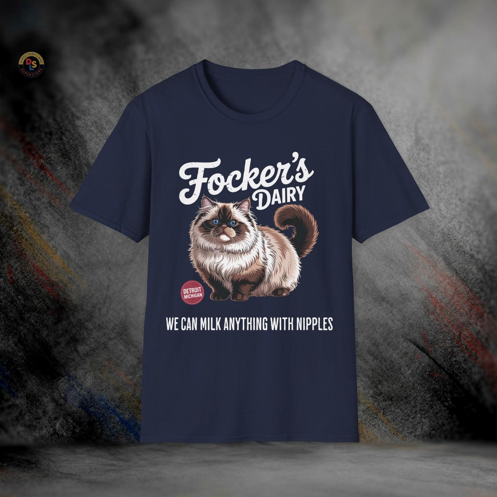 Focker s Dairy Meet the Parents T-Shirt | Softstyle Tee M