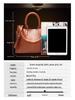 2024 New European & American Fashion Women's Oil Leather Handbag - Simple Versatile Shoulder & Crossbody Bag