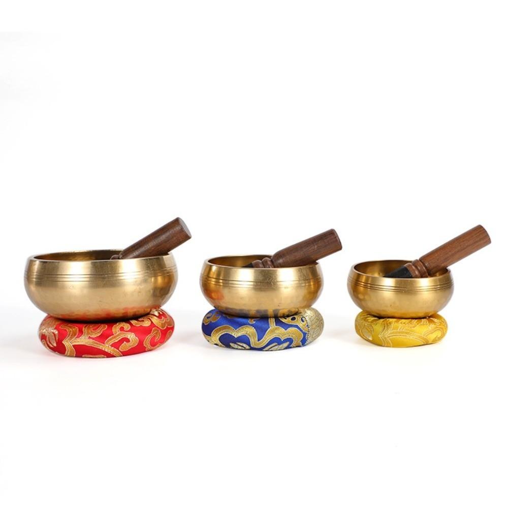 Soft Cushion Nepalese Singing Bowl Stress Relief Sound Bowl Bowl Ornaments  Mindfulness Practice
