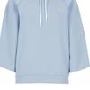 Polo Ralph Lauren Ss23 Solid Color Logo Embroidered Hoodie Women hoodies Light-Blue 211892615-001