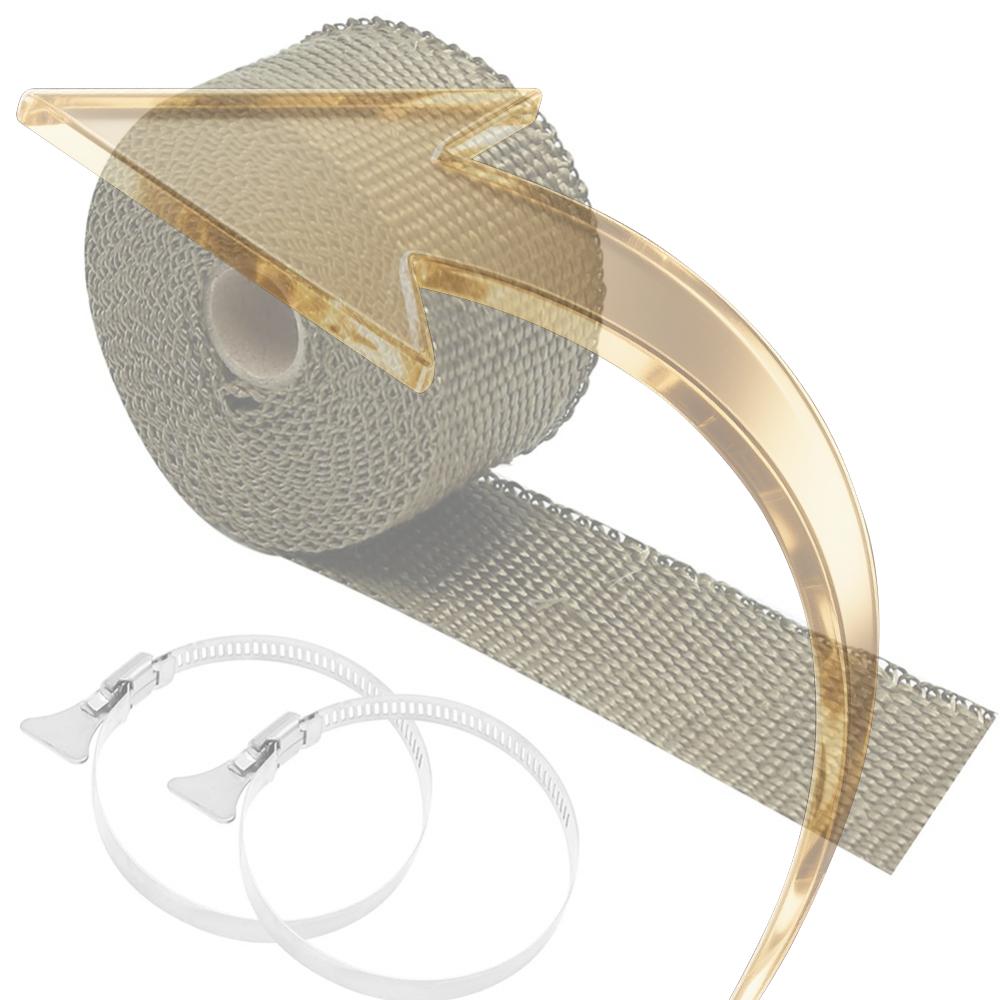 Сделай сам Печная лента огнеупорная Теплоизоляция Походная печь для палатки Дымоход Огнеупорная лента Защита от ожогов China Mainland