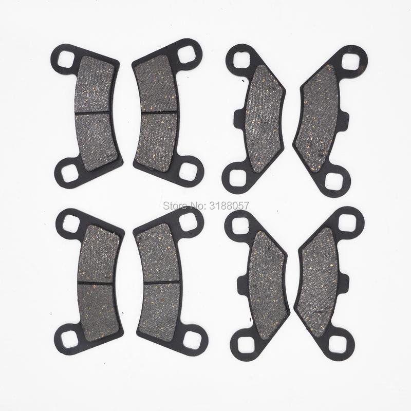 Front Rear Brake Pads For Polaris Razor RZR 800, RZR 800 S & RZR 570  08-14