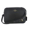 Used Shoulder Bag Pochette 87734 Leather Black Mini