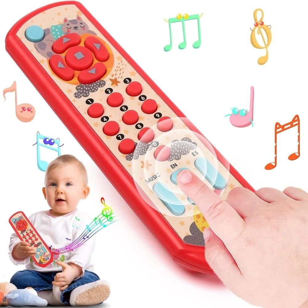 Baby Musical Toys Simulation Remote with Sound And Light For Children Kids Toddler Remote Control Boy Girl Gift