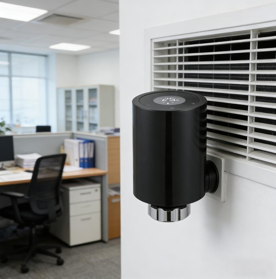 

1 шт. Умный термостатический клапан радиатора для дома HVAC Контроль температуры Термостатический клапан ДЛЯ-ZIGBEE Управление через приложение Отопительные компоненты China Mainland