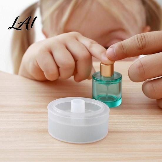 Dekorativ Flaskeform 2/3 stk DIY Parfume Silikoneform Spray Fremstillingsform Pumpebeholder Forme Harpiks Epoxy Støbning Gave til Håndværksentusiaster