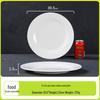 A5 Food Grade Melamine Round Plate
