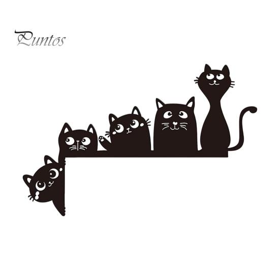 Door Frame Decoration Halloween Black Cat Topper Wooden Corner Decor Charming Theme Hone Office Festive