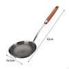 Skimmer Slotted Spoon Cooking Colander Comfortable Grip Strainer for