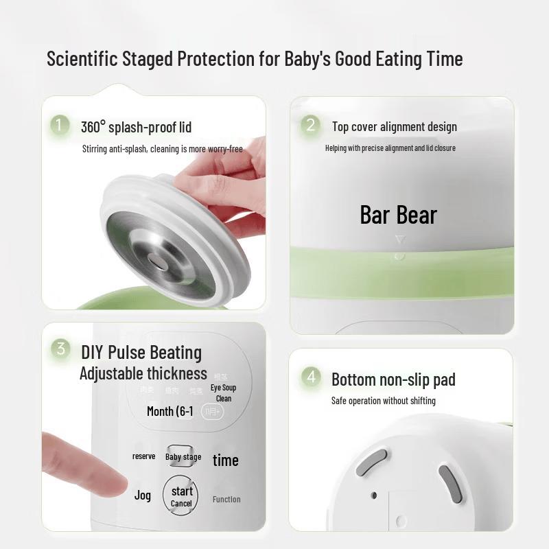 BEAR 4-in-1 Baby Food Maker