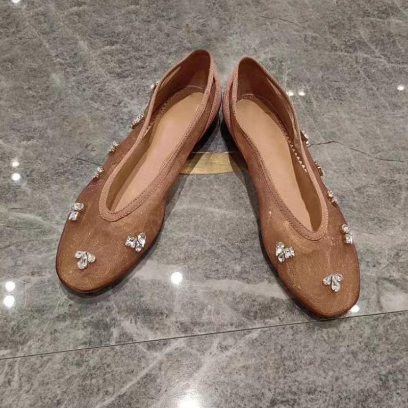 Fashion Women Soft and Comfortable Flat Bottom Shoes Flats Fashion Soft Sandals 2025 Summer Shallow Cozy Woman Sport Shoes Designer