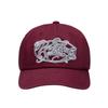 EEERRR Weekend Warrior Needlework 5Panels Ball Cap Burgundy