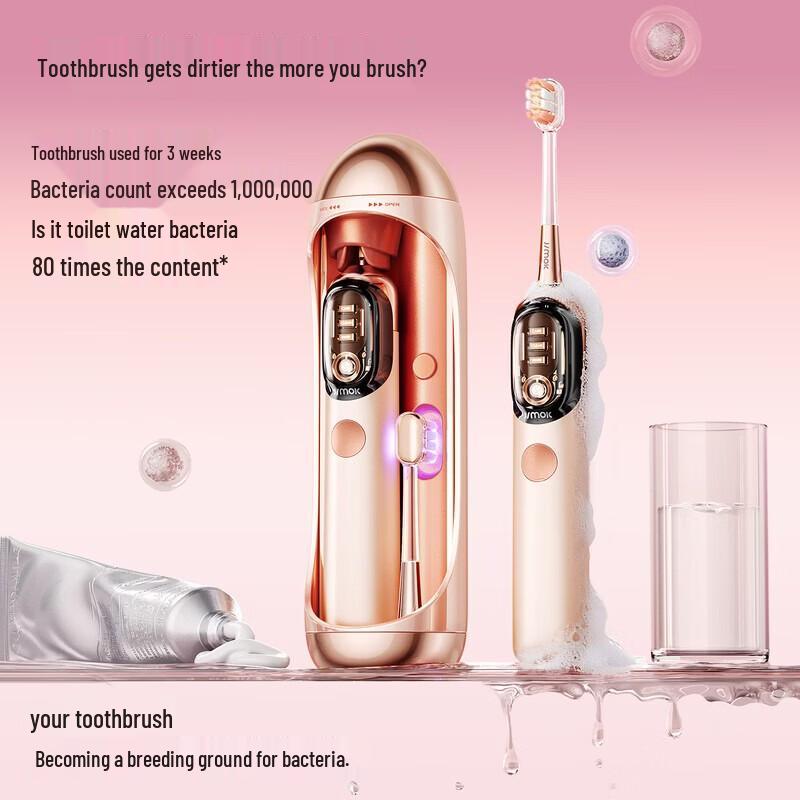 JIMOK J7pro Sterilization Electric Toothbrush Gift Set CN Plug (adapter Included)
