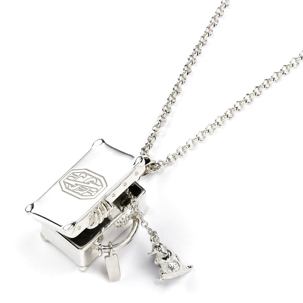 Fantastic beasts sterling silver Newts case locket with Nifler Pendant
