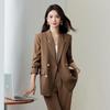 Women's High-End White Loose Silhouette Suit Set, 2025 Spring/Autumn Collection