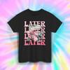 Later Gator Shirt Funny Pink Bow Alligator Sass Southern Humor Tee S-5XL