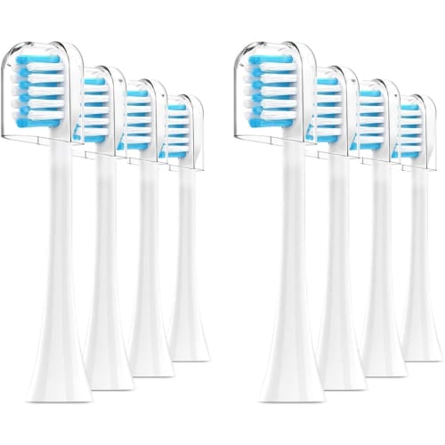 Replacement Brushes for Electric Toothbrushes, Ew-d Series, Plaque Removal, Compatible with Panasonic Electric Toothbrushes, Soft, Ultra-fine Bristles