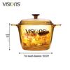 Corning Visions 3.5L Transparent Glass Cookware Pot
