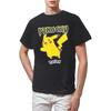 FinePlus Merchandise Short Featuring and Mimikkyu Pokémon T-Shirt, Sleeve, Pikachu, Eevee, Gengar, Ditto, Snorlax,