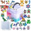 Ironing Beads 9000 Pcs Templates Suitcase Chest Accessories