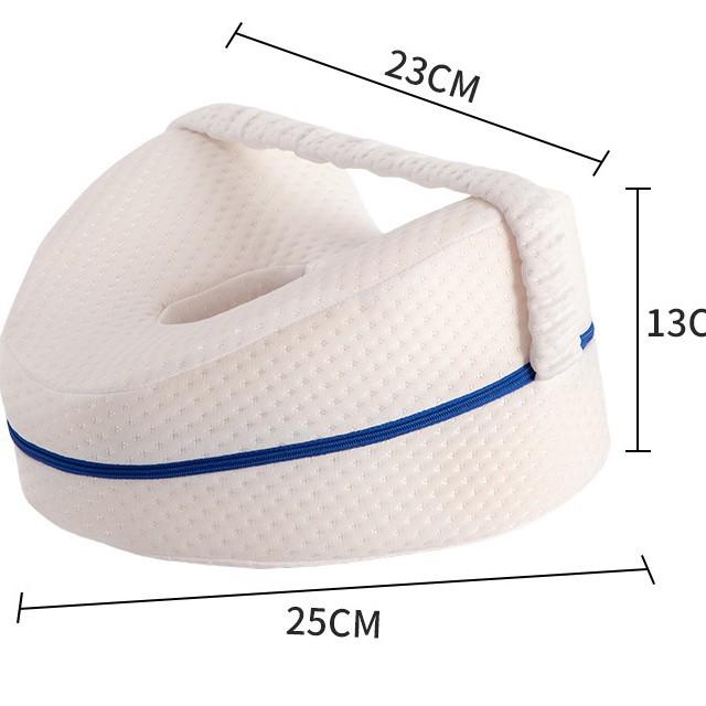 Heart-Shaped Memory Foam Knee Pillow for Office Sleep & Pregnant Women