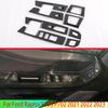 For Ford Raptor F150 P702    Carbon Fiber Style Door Window Armrest Cover Switch Panel Trim Molding Garnish