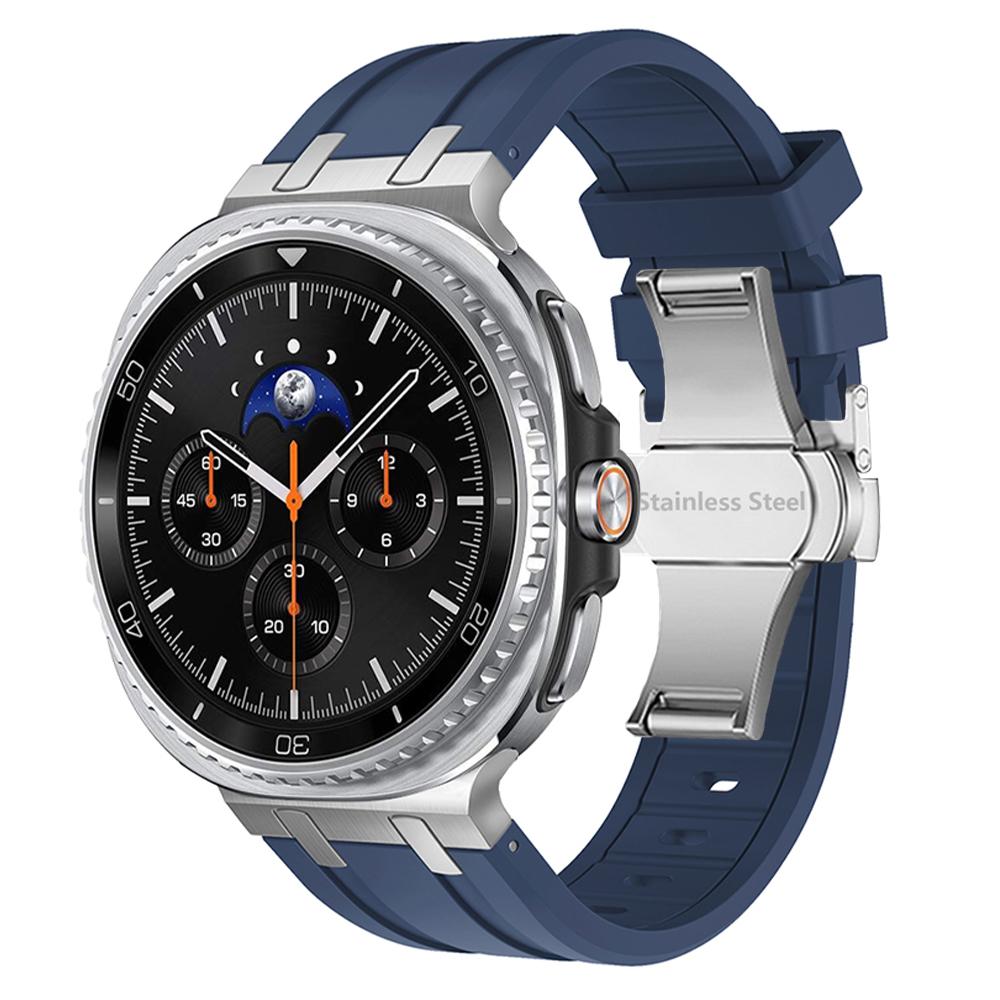 

Men Silicone Strap for Samsung Galaxy Watch 8 Classic 46mm 44mm 40mm Sport Band for Galaxy Watch Ultra 2025 2024 47mm Bracelet Galaxy Ultra (2024)