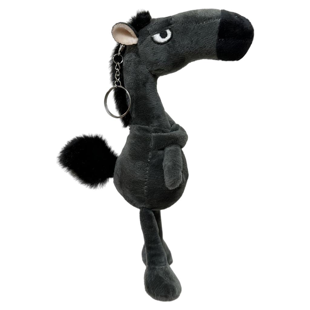 2026 Year of Horse Plush Keychain Lucky Mascot Lovely Arrogance Pony Pendant New Year Party Gift for Purse Backpack Bag Key Ring