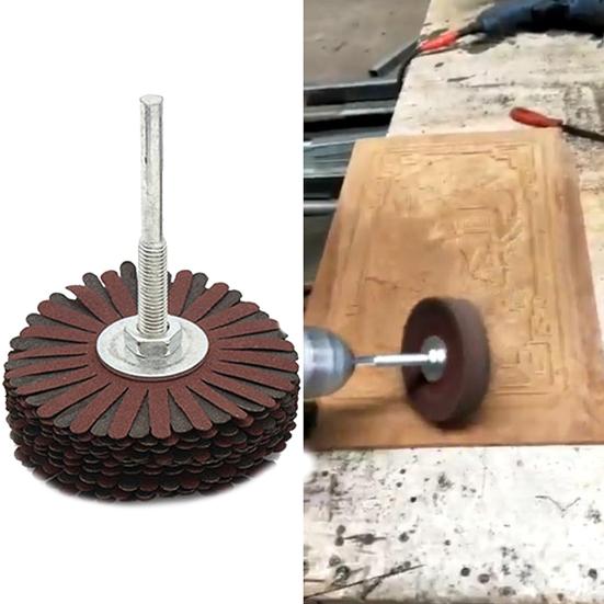 Sandpaper Wood Furniture Sanding Polishing Wheel Disc Rotary Power Tool
