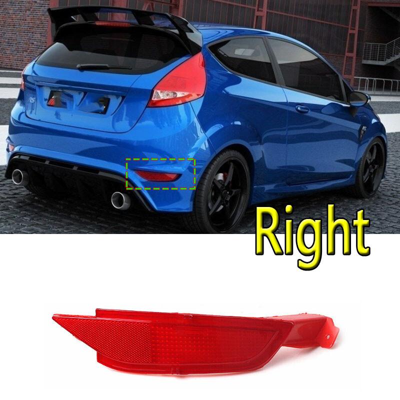Правый задний отражатель бампера противотуманная фара для Ford Fiesta Mk7 2008 2009-2018
