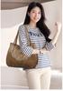 Retro High-Capacity Women's Soft Shoulder Tote Bag