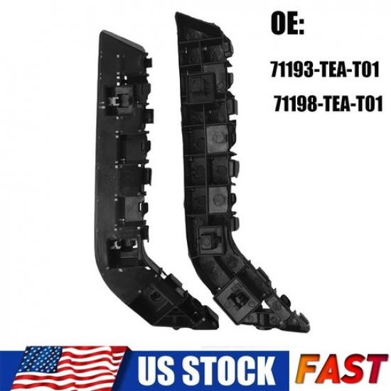 Front Bumper Brackets Retainer Side Support For Honda Civic Sedan 2016- 2Pcs