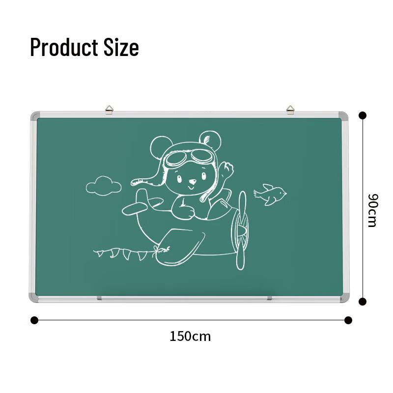 Deli 150x90cm Magnetic Green Chalkboard