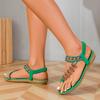 Shoes Women Sandals Fashion Soft Women Shoe Open Toe Women's Sandals Plus Size Flat Sandalias Mujer Women Summer Flip-Flops