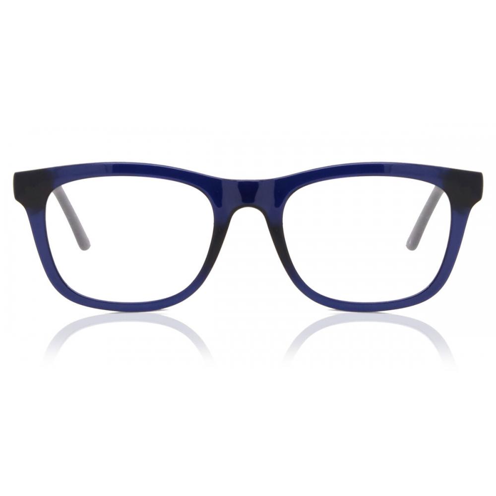 

Full Rim Square Blue Smartbuy Collection Tragus Jsv 286 004 Fashion Unisex Eyeglasses Blue/53