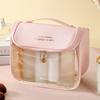 Large Capacity Cosmetic Bags Portable Clear Wash Bag Makeup Bags Travel Toiletry Organizer Storage Pouch for Women Girls