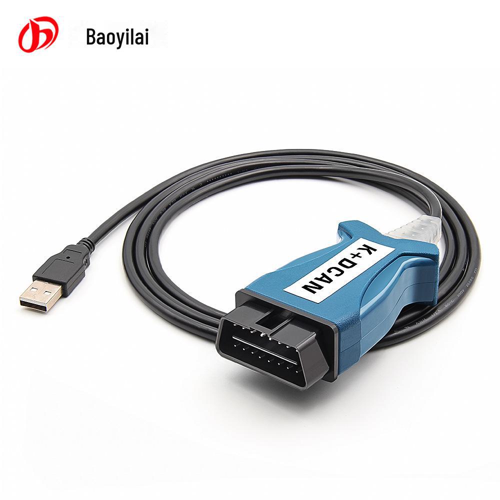 INPA K+DCAN adaptér pro podvozek BMW E - FT232RL 9241 bílá PCB s vypínačem