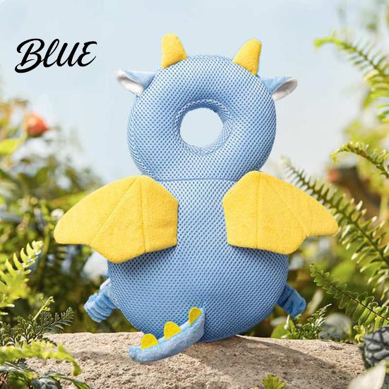 Infant Head Protection Gear Baby Protector Backpack Cute Animal Soft Cushion Prevents Babies Toddler Safety Backward Fall Breathable Stuffed
