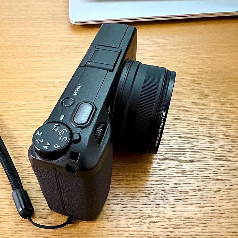 Metal Square Lens Hood Lens Shade for Ricoh GR III GR IIIX GR3 GR3x  Support Standard Filters