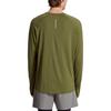 Men's T-Shirt SALOMON PL RN PREM WOOL LS Running T-Shirt Men's Olive Branch Green