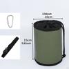 Mini Tool Bucket 10x15cm Compact Pouch for Mechanics Gardener Technicians