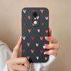 For Redmi Note 5 7 7S 8 9 9S 9T 10 10S 10T K80 Pro Max Plus Phone Cases Fashion Love Heart Pattern Liquid Silicone Protective Covers For Redmi Housing